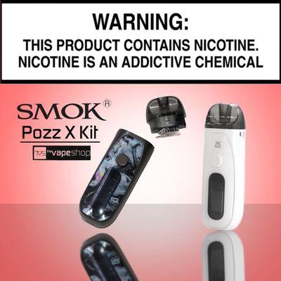 The Smok Pozz X Kit is now available at The Vape Shop!