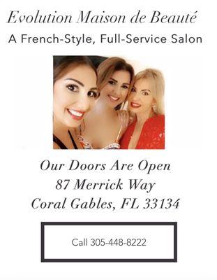 The best hair salon in Miami!