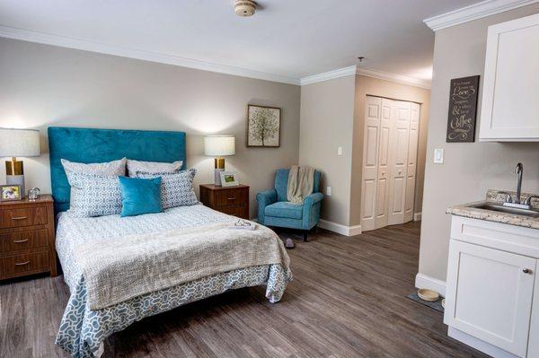 Magnolia Place of  Roswell | Assisted Living & Memory Care | Roswell, GA | Senior studio apartment