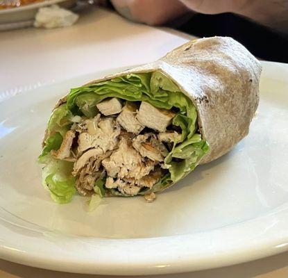 Chicken Wrap (My friend would not stop raving about this)