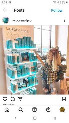 MoroccanOil in stock half retail price