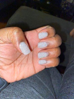 SNS on natural nails. I believe this was #505.