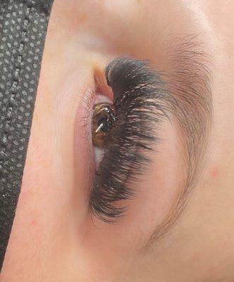 Volume lash extensions