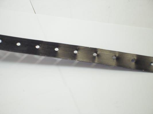 3/4" Punched Steel Strapping