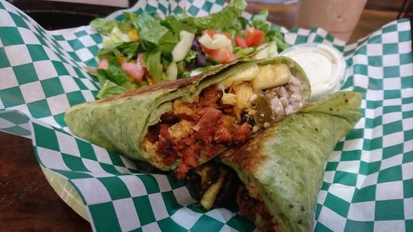 Chilango wrap with pork (al pastor)