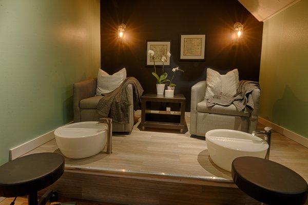 Relax in our Pedicure Lounge