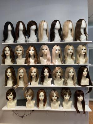 Over 1,500 wigs & toppers in stock