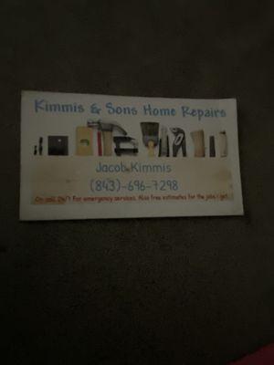 Kimmis & Sons Home Repairs