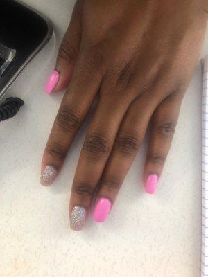 NAILs done by AHHH NAILS Carolina Place Mall 2nd Level.