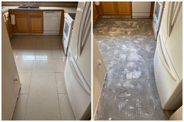 Tile Removal