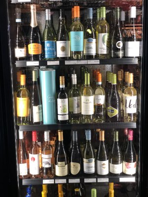 Large selection of chilled wines!