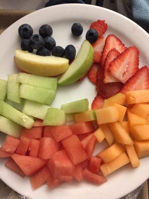 Generations Healthcare - Pleasanton Nursing & Rehab Center - Fruit plate available from the alternate menu