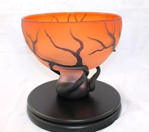 Chalice Root Glass Bowl