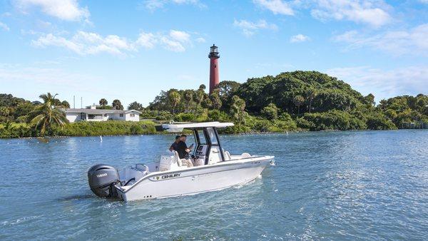 Just minutes from the marina at the Historic Jupiter Lighthouse.