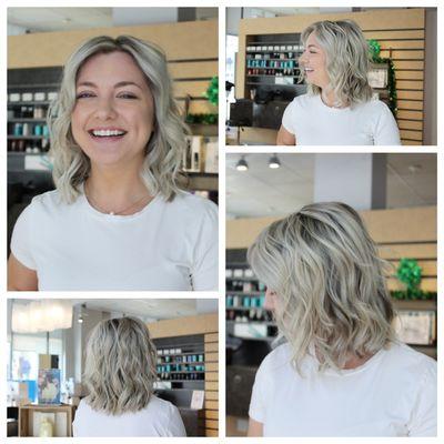 All smiles on this beautiful blonde balayage and lob haircut 

Instagram @jordanvanhair 

Online booking jordantruong.glossgenius.com