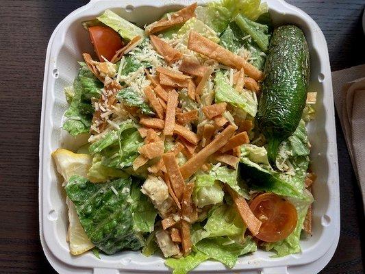 Baja chicken salad