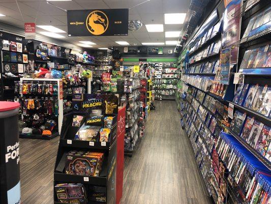 The game aisle