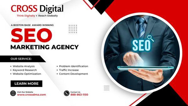 CROSS Digital Marketing Agency drives business growth through our SEO services. Our SEO Agency in Boston develops fully customized digital