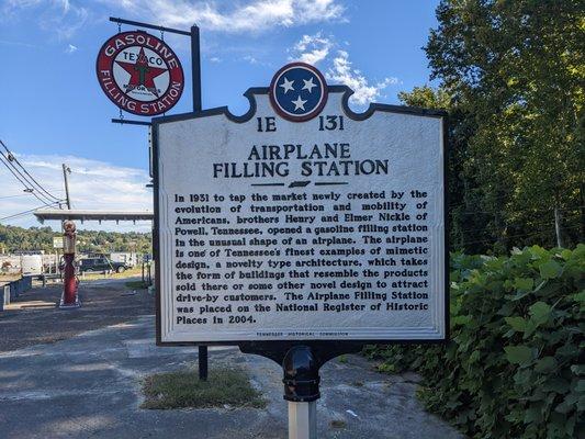 Airplane Filling Station, Knoxville