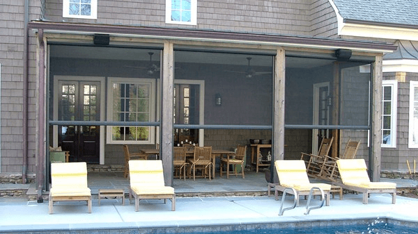 Motorized Porch Screens