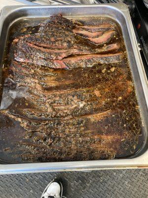 Brisket by the pound, Sandwich,Taco, plate with two sides or Brisket Grilled Cheese!