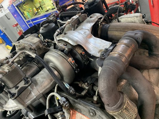 6.4 turbo replacement