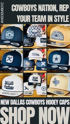 Dallas Cowboys Hooey Caps