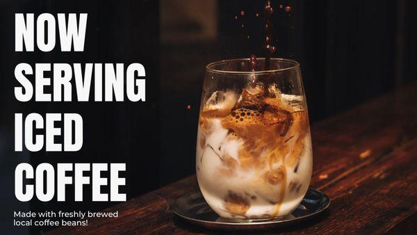 Iced coffee now served at The Green Door