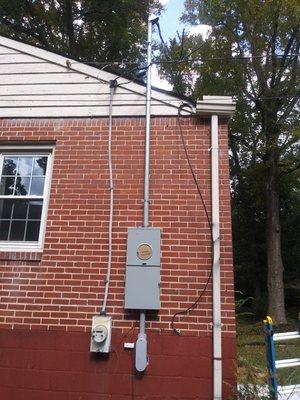 200amp service upgrade in Decatur.