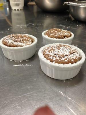 Chocolate soufflé