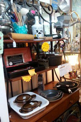 Vintage cast iron cookware!