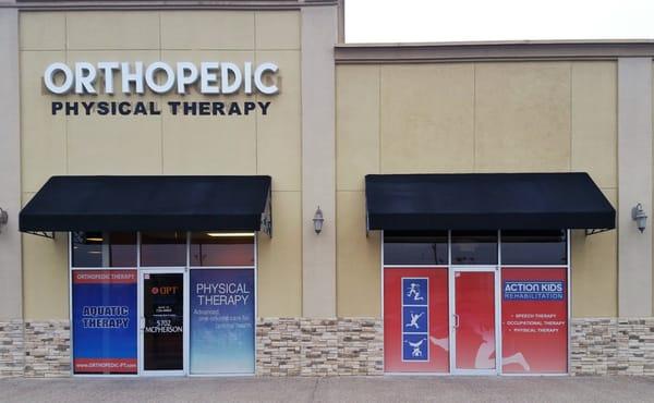 We are located next to Orthopedic Physical Thereapy