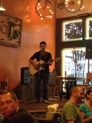 Playing at Roots Bistro in Georgetown Texas