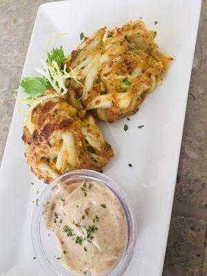 Maryland Crab cake W/Flair Aioli Sauce