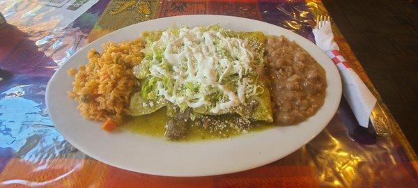 Steak Enchiladas