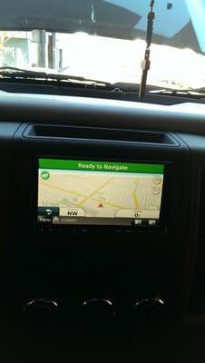 Got a navigation for my girlfriend getring lost all the time