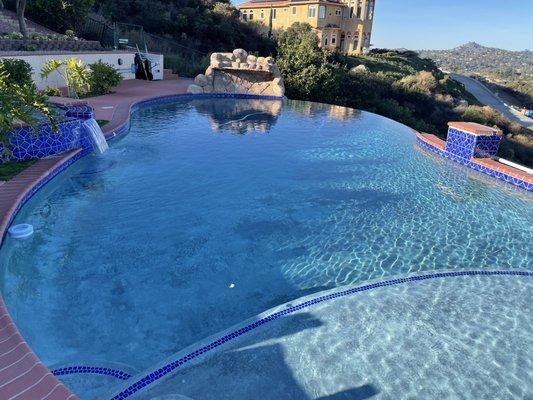 A beautiful pool in Encinitas