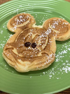 Mickey Pancake! How cool?!