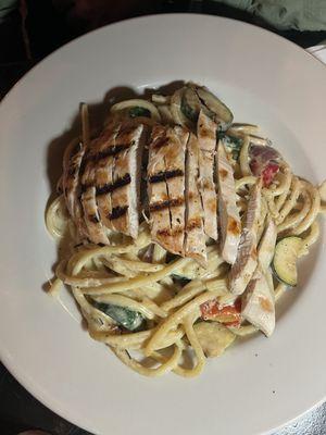 Lemon rosemary chicken pasta