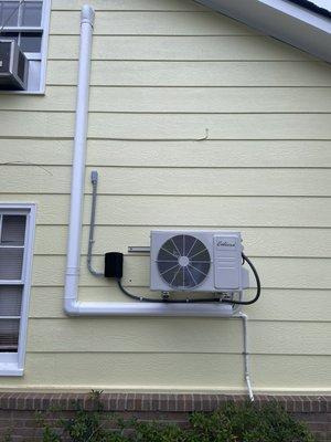 Ductless mini split.