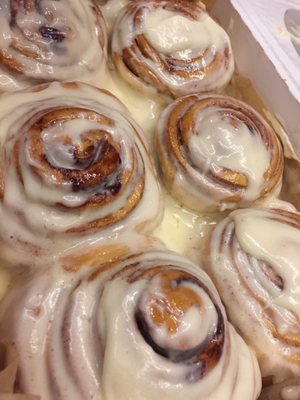 Fresh out of the oven Cinnabon