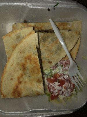 Steak quesadilla