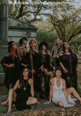 Coven Witch Photoshoot Hair and Makeup by Hair and The Fox Photo by Rachelle Nicole Photos