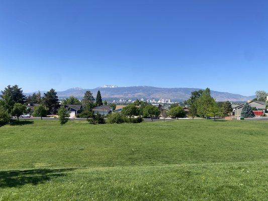 View of downtown Reno.