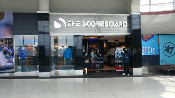 The Scoreboard, a sporting goods store in CLT Concourse C