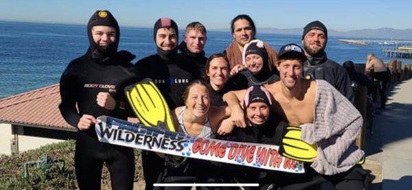 Casey, Jason Bibiana,Justin, Kelsey,Arina, Ben New Open Water Divers! Instructor Khrystyna, Asst Instructor in training Tim.