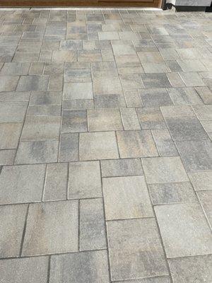 paver stone installation