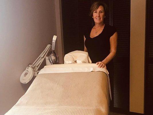 Owner and operator, Alisa Holland, Licensed Massage Therapist for 27 years and Licensed Esthetician.