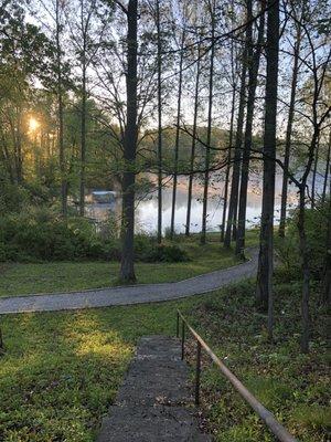 Lake Lemon at the beginning of May 2021.