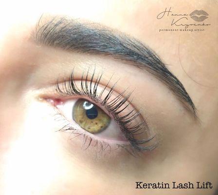 Keratin Lash Lift.